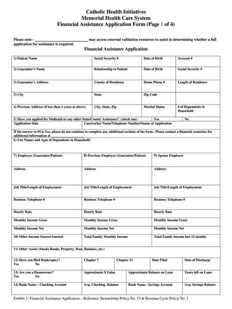Financial Assistance Online Application .